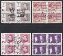 GL06B – GL04 - GREENLAND – 1973-81 – BLOCKS LOT – Y&T # 73-114(x4) USED 5,60 € - Gebraucht