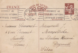 10 ENTIER INTER ZONE ,,dont LIBAN ,,, ALGERIE ,,, MAROC ,,, CORSE ,,, à Voir Et étudier - WW II