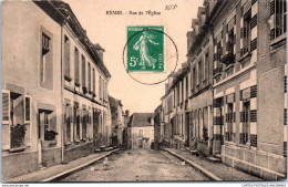 61 EXMES - La Rue De L'eglise. - Exmes