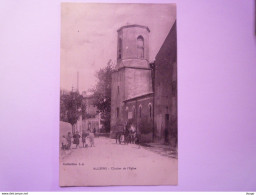 2020 - 7726  ALLEINS  (Bouches-du-Rhône)  :  CLOCHER De L'EGLISE  -  Belle Animation   1915   XXX - Alleins