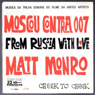 B.O. James BOND : From Russia With Love (Matt MONRO) - Brésil - 1964 - Soundtracks, Film Music
