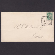 CANADA 1895, Cover From Victoria With SG #78 - Brieven En Documenten