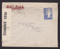 ICELAND 1940, Censored Cover To New-York USA, Sc #172 - Covers & Documents