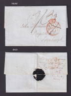 GREAT BRITAIN 1837, Letter From London To Edinburgh, Cross Postmark - ...-1840 Prephilately