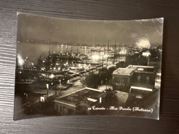 Delcampe - TARANTO MAR PICCOLO NOTTURNO 1956 - Taranto