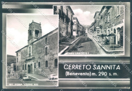 Delcampe - Benevento Cerreto Sannita Corso Umberto I Foto FG Cartolina JK1841 - Benevento