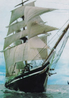 Delcampe - Les Grands Voiliers Le Voilier Norvégien Regina Maris - Segelboote