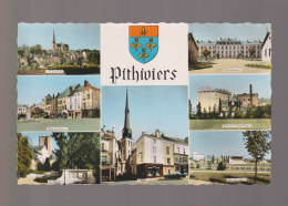 Delcampe - 45 - Souvenir De Pithiviers - Multi-Vues Couleurs - Circulée - Pithiviers
