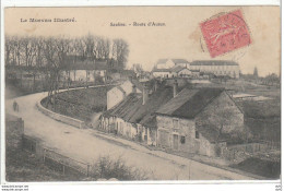 Delcampe - COTE D'OR SAULIEU ROUTE D'AUTUN - Saulieu