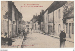 Delcampe - COTE D'OR SAULIEU RUE SAINT SATURNIN - Saulieu