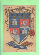 Delcampe - Illustrateur - Blasons Des Vieilles Corporations - IMPRIMEURS LIBRAIRES EDITEURS M. BARRE ET J. DAYEZ - Kunsthandwerk