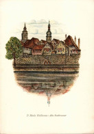 Delcampe - I4431 - Heilbronn - Alte Stadtmauer P. Härle Künstlerkarte - Verlag - Heilbronn
