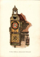 Delcampe - I4433 - Heilbronn - Rathausuhr Rathaus - P. Härle Künstlerkarte - Verlag - Heilbronn