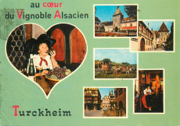 Delcampe - A5132 France Alsace Haut-Rhin Turckheim Multi View Souvenir - Turckheim