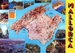 Delcampe - MALLORCA, MULTIVUE COULEUR REF 32268 - Mallorca