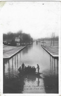 Delcampe - 92  Sevres  -la Garee Du Pont De Sevres, Inondation 1910 - Sevres