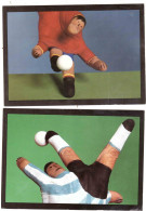 Delcampe - CAMPIONATI DEL MONDO ITALIA 90 3 CARTOLINE - Fussball