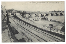 Delcampe - 92  Sevres  - Le Pont De Sevres , Saint Cloud  Et Le Mont Valerien - Sevres