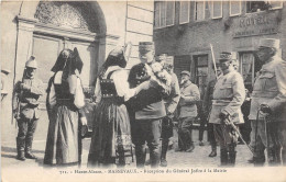 Delcampe - MASSEVAUX - Réception Du Général Joffre à La Mairie - Masevaux