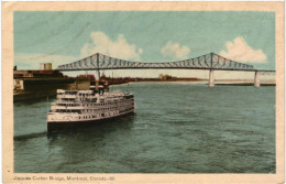 Delcampe - CPA  Carte Postale  Canada Montreal Jacques Cartier Bridge   VM95952ok - Montreal