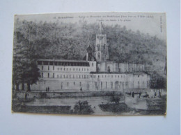 Delcampe - BRANTOME. DORDOGNE. EGLISE ET MONASTERE DES BENEDICTINS D'APRES UN DESSIN A LA PLUME. ETAT AU XVIII°SIECLE. 100_6780LAL - Brantome