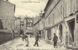Delcampe - REPRODUCTION CPA - H11 - CARTES D'AUTREFOIS - ALPES DE HAUTE PROVENCE - MANOSQUE - AVENUE DE LA GARE - PORTE SAUNERIE - Manosque