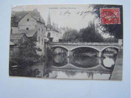 Delcampe - VENDOME. LOIR ET CHER. LE PONT CHARTRAIN.    100_6787LAL - Vendome