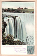 2282 /  HORSE SHOE FALL From GOAT ISLAND NIAGARA Postmark & Tampon 12.20.1905 Georges BARRE Publisher Postcard Co - Niagara Falls