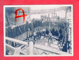 Delcampe - Photo, Gare De Chateaudun Apres Le Bombardement Du 7 Juin 1944 (chemin De Fer) Photo Du 7 Sept 1944 - Chateaudun