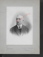 Delcampe - CDV CARTE DE VISITE PHOTO 14X10 OGEREAU PARIS HOMME AGÉ : - Visitenkarten