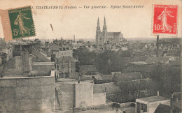 Delcampe - CHATEAUROUX - VUE GENERALE - EGLISE SAINT ANDRE - Chateauroux