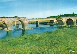 Delcampe - CPM - N3 - MANCHE - HEUGUEVILLE SUR SIENNE - COUTANCES - LE PONT DE LA ROQUES - Coutances