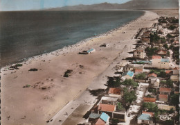 Delcampe - Canet Plage  Vue Aerienne Edit  Combier Les Alberes  Voir 2 Scans  Flamme Daguin - Canet Plage