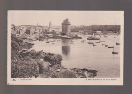 Delcampe - 35 - St-Servan - Le Port St-Père Et La Tour Solidor - Non Circulée - Saint Servan