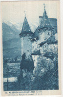 Delcampe - 46.  Albertville-Conflans (Savoie) - Le Chateau De Manuel De Locatel - G.H.A.   (France) - Albertville