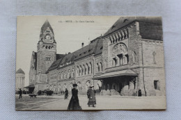 Delcampe - Metz, La Gare Centrale, Moselle 57 - Metz