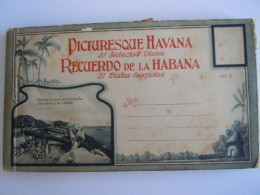 Delcampe - Recuerdo De La Habana Picturesque Havana 15 Cpa Carnet Pas Complet, 2 Cartes Ne Sont Plus Atachés  (739) - Kuba