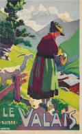 Delcampe - SUISSE LE VALAIS - Dépliants Turistici