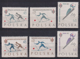 Delcampe - 1962. Poland - Sports - Ski