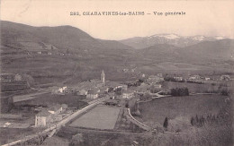 Delcampe - CHARAVINES LES BAINS VUE GENERALE 1915 - Charavines