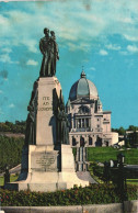 Delcampe - MONTREAL, STATUE OF ST. JOSEPH AND SAINT JOSEPH ORATORY,  POSTCARD, CANADA - Montreal