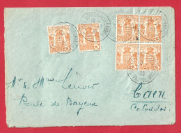 Delcampe - !!! MONACO, AFFRANCHISSEMENT TP NUMÉRO 75 SUR LETTRE DE MONTE-CARLO POUR LA FRANCE DE 1926 - Poststempel