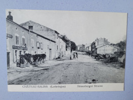 Delcampe - Château-salins , Route De Strasbourg - Metz Campagne