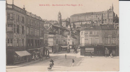 Delcampe - MEUSE - BAR Le DUC - Rue Rousseau Et Place Reggio - Bar Le Duc