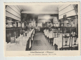 Delcampe - Oostende Hotel Restaurant Meyus Beschadigde Ansichtkaart. Zie Achterkant. - Essen