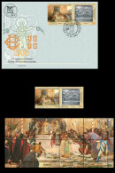 Delcampe - Serbia 2025.125 Years Since Serbia's Participation In The World Expo, FDC + Stamp + Vignette, MNH - Serbien