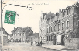 Delcampe - Eu  -  La Gare De La Chaussée - Eu
