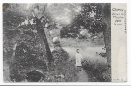 Delcampe - CHIMAY - RUINES DE L'HOSPICE DANS LE PARC - Chimay