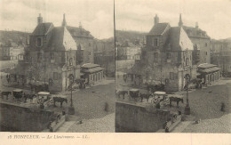 Delcampe - Honfleur La Lieutenance   Carte Stéréoscopique - Honfleur