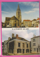 Delcampe - D91 - LA FERTÉ ALAIS - CPM Grand Format Multi-vues (2) - La Ferte Alais